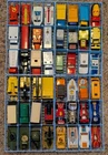 Vintage Lesney Matchbox Lot of 48  1-75 & Superfast + Collectors Case