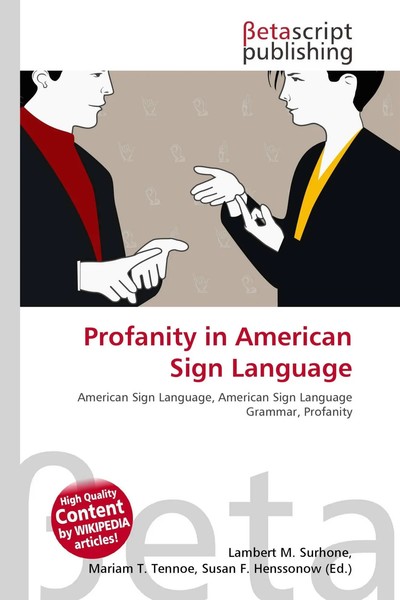 Lambert M. Surhone (U. A.) | Profanity In American Sign Language | Taschenbuch-image
