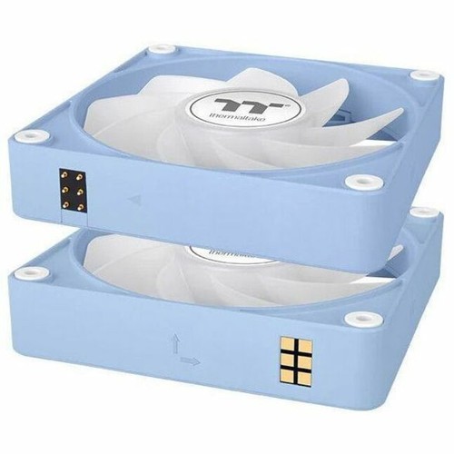 Thermaltake CT120 EX Reverse ARGB Sync PC Cooling Fan Hydrangea Blue (3-Fan Pack - 第 3/10 張圖片