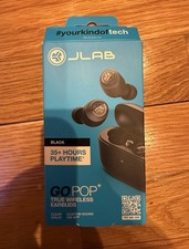 JLab Go POP True Wireless Bluetooth Earbuds, In-Ear Headphones