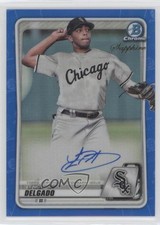 2020 Bowman Chrome Sapphire Edition Prospect Lency Delgado #BSPA-LD Auto 7iu