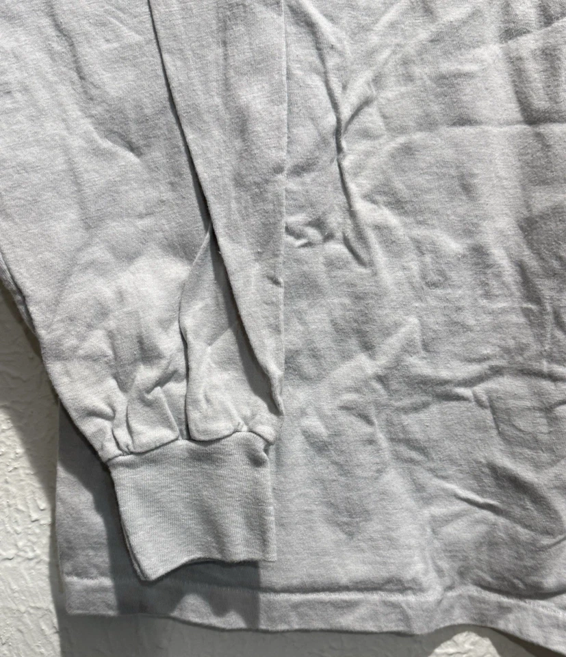 Vintage AMPEX Vista Ace ADO 100 Long Sleeve T-Shirt, 1980s Computer - SZ XL - Image 4 of 4