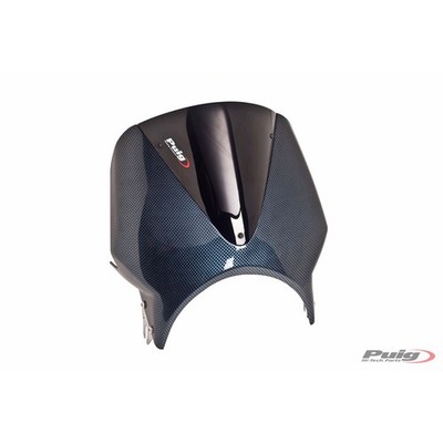 Puig Windshield Model Vision for Kawasaki Z900RS 18' - Black 024CN