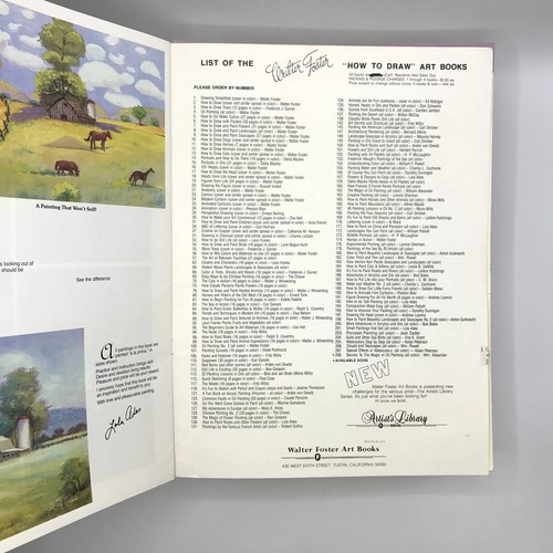 Walter Foster Art Books How To Draw Paint Figure Landscape Watercolor Lot Of 25 - Picture 15 of 21