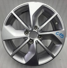 1x Alufelge 16 Zoll 6.5" 4x100 44ET 403009007R Renault Clio Iv Rim Wheel