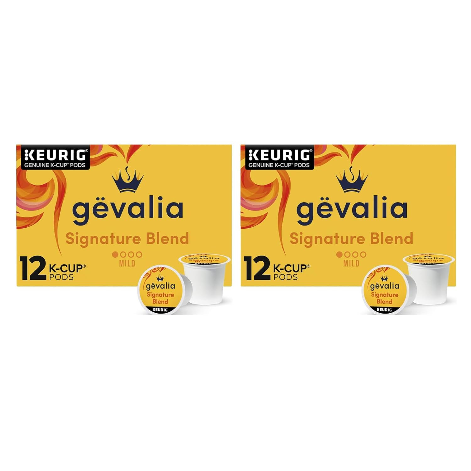 Signature Blend Mild Light Roast K-Cup Coffee Pods, 84 Ct Box