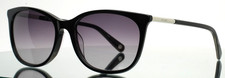 NINE WEST NW641S 001 Black Womens Oval Gradient Sunglasses 56-17-140 B:43
