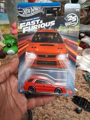 Hot Wheels Silver Series 1/5 Dream Lineup Fast & Furious 1999