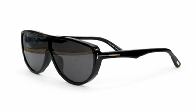 TOM FORD ブラックサングラス Tom Ford Photochromatic Sunglasses FT1182 Black 138-0-145mm With