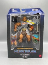 Masters of the Universe Masterverse New Eternia Battle Armor HE-MAN Figure MOTU