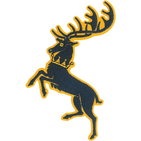 Juego de Tronos - Casa Baratheon - Bordado Parche - Nuevo - 6053