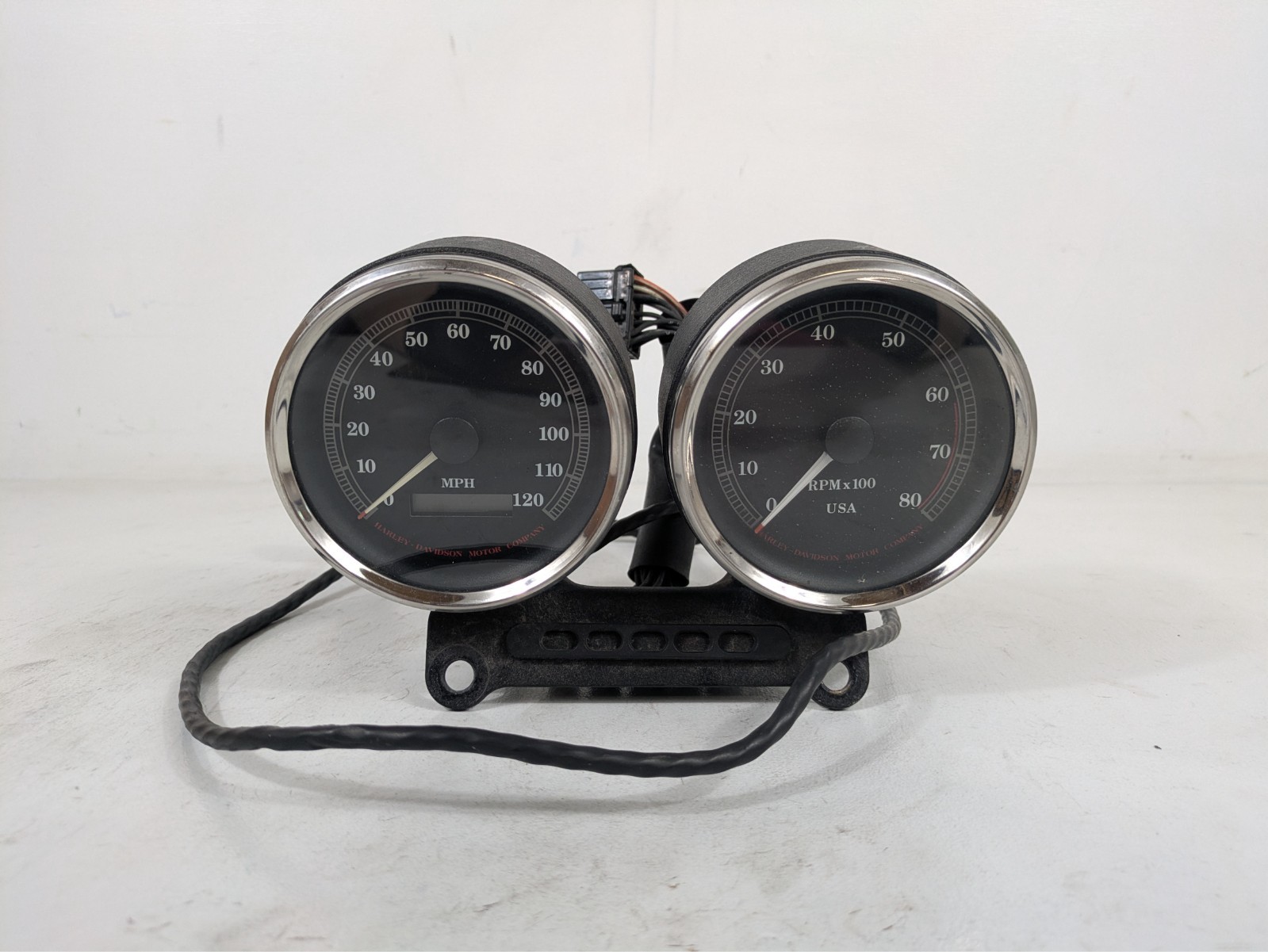 1997 Harley Davidson Sportster XL 1200 Dash Cluster Gauges Speedometer Tach 22k