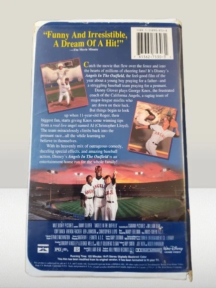 Angels in the Outfield - Vintage VHS Gem! - Imagem 2 de 2