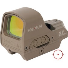 Holosun HS510C Multi-Reticle Circle Dot FDE Reflex w/Solar  Mount HS510C-RD-FDE