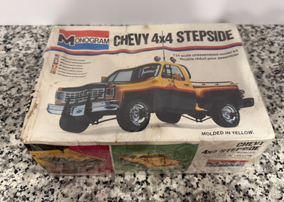 Chevy 4x4 Stepside 1/24 1980 MONOGRAM Model Kit NEW MIB Sealed 2264-0100