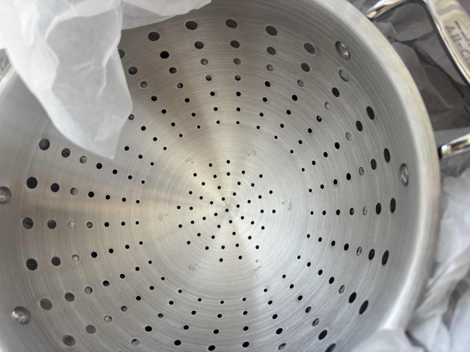 ALL-CLAD Classic Stainless Steel 5 Qt Colander Strainer