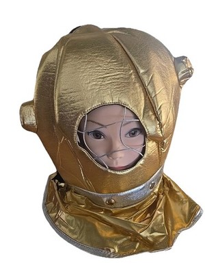 Fabric Diver Helmet Costume Accessory Beistle One Size Fits Most Cosplay New