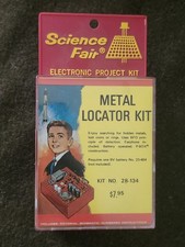Radio Shack Science Fair Metal Locator Kit Un...