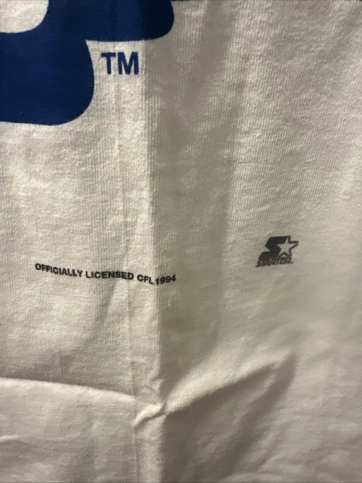 Baltimore 1994 CFL Colts Camiseta de Fútbol XL Nueva con Etiqueta Foto 2 de 4