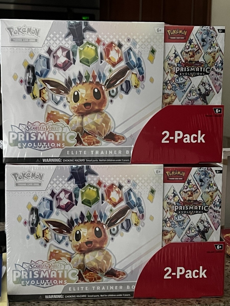 ポケセン エリートトレーナーボックス Prismatic Evolutions Amazon.com: Scarlet & Violet—Prismatic Evolutions Elite