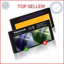 2x4 1/4 Gold Welding Lens,Gold Auto Darkening Welding Lens Replacement for Panca