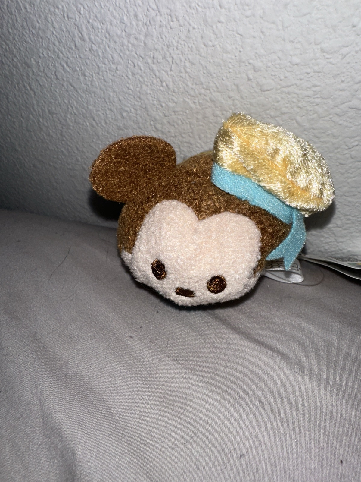 Disney Japan Tsum Tsum-Mickey Mouse Mini-Pastel Sailor-Gold-Japan Exclusive-Rare