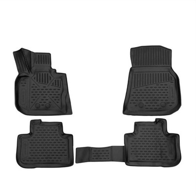 Gummi-Fußmatten BMW X4 2018-2025 (G02) Novline passgenau Auto Set