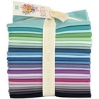 Tilda Solids Fat Quarter Bundle in Cool by Tilda