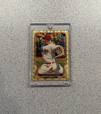 2014 Bowman Chrome #87 Justin Masterson Superfractor 1/1 ALL STAR RARE