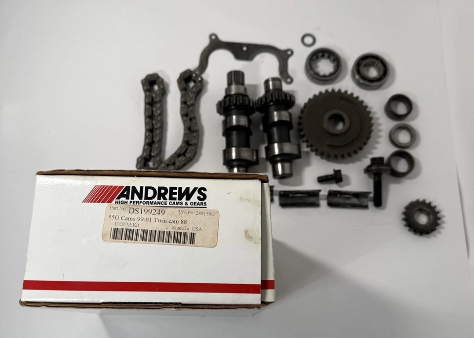 Andrews 55G 齿轮驱动凸轮套件(部分)Harley Twin Cam 88 1999-2001 288155G — 第 2/4 张图片