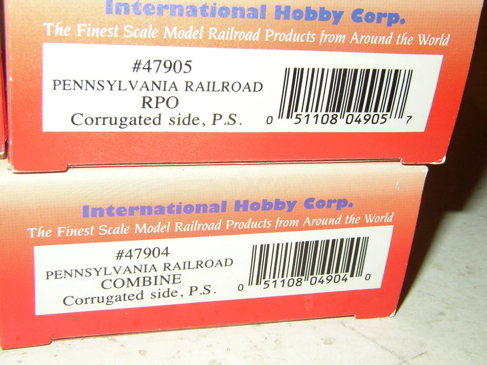 IHC HO Pennsylvania Corrugado 8 Coches Set Premier Series Diner RPO Vista NUEVO Foto 3 de 4