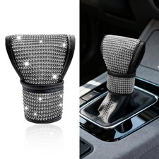 Bling Auto Gear Shift Knob Cover, Rhinestones Car Knob Gear Stick Protector, ...