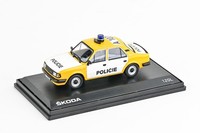 Skoda 120L Policie 1984 1/43 Abrex 143ABSX-702XA2