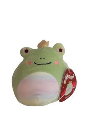 SQUISHMALLOWS 5'' FENRA  FROG w/Crown-NWT