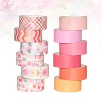 12 Rolls Aufkleber FüR Scrapbooking Tagebuch Sticker Scrapbook-Klebeband