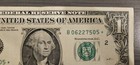 2021 $1 Star Note New York Federal Reserve Serial B06227505* Circulated — photo 3