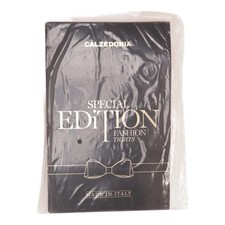 Calzedonia, Nylonstrumpfhose, Größe: S/M, Schwarz, Elasthan/Polyamid, Print #9zS