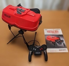Nintendo Virtual Boy Console Set VUE-S-RA Boxed Japanese Region NTSC-J Tested VU