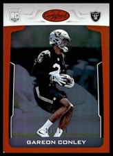 2017 Panini Certified Mirror Orange Gareon Conley Rookie 151/199 Oakland Raiders