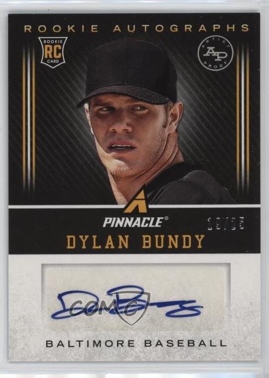 2013 Panini Pinnacle Rookie Artist Proof 19/25 Dylan Bundy #DB Auto RC 0zv5