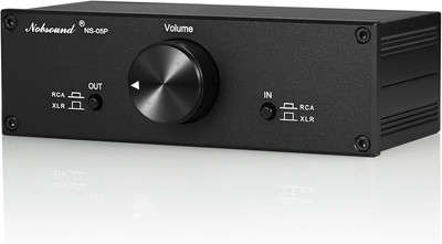 Nobsound Mini Fully-Balanced/Single-Ended Passive Preamp; Hi-Fi Pre-Amplifier; X