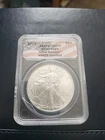 2010 American Silver Eagle $1 ANACS MS70 Initial Release 1 oz Silver Coin