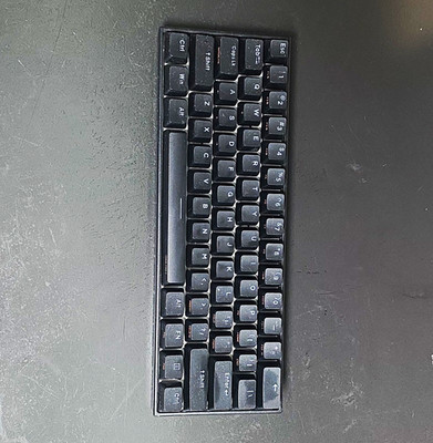 Anne Pro 2  Mechanical Keyboard Built-In Battery Black QWERTY