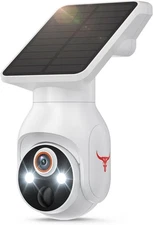 1080p Security Camera Wireless with Solar Panel, Smart AI Human Detection, 2-Way