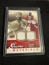 2009-10 UD MINT RELIC - “Game Materials” Baron Davis/UCLA & LA Clippers/150 $$