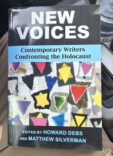 Matthew Silverman Howard Debs New Voices  Contemporary Writers... Holocaust Book