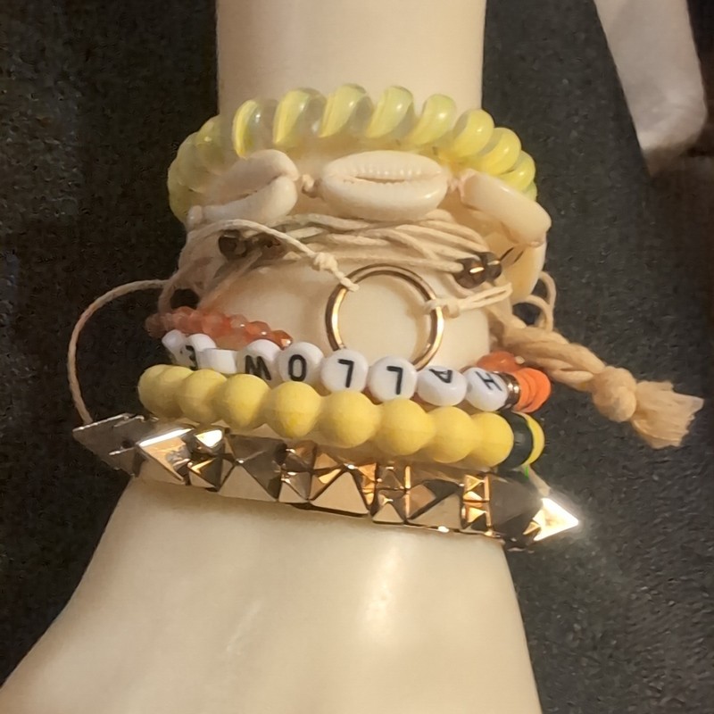 Orange & Yellow Themed Bracelet Lot