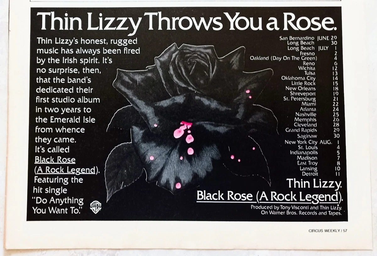 Original Thin Lizzy Memorabilia for sale | eBay