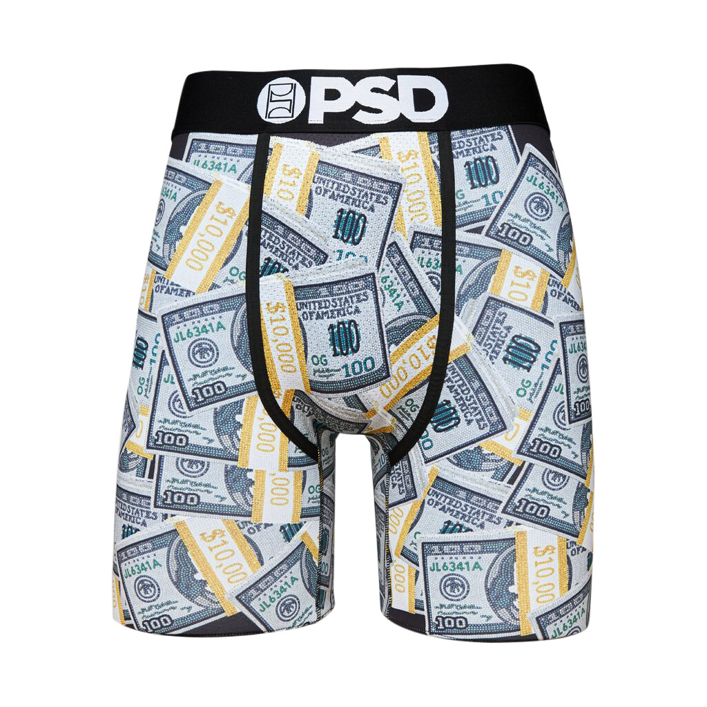 Мужские трусы-боксеры PSD с несколькими украшенными драгоценными камнями стопками - XL
