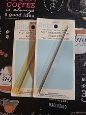 Unused Lot Of 2 DRITZ DOLL NEEDLES. Size 5 1/8" Vintage Sewing Supplies Canada